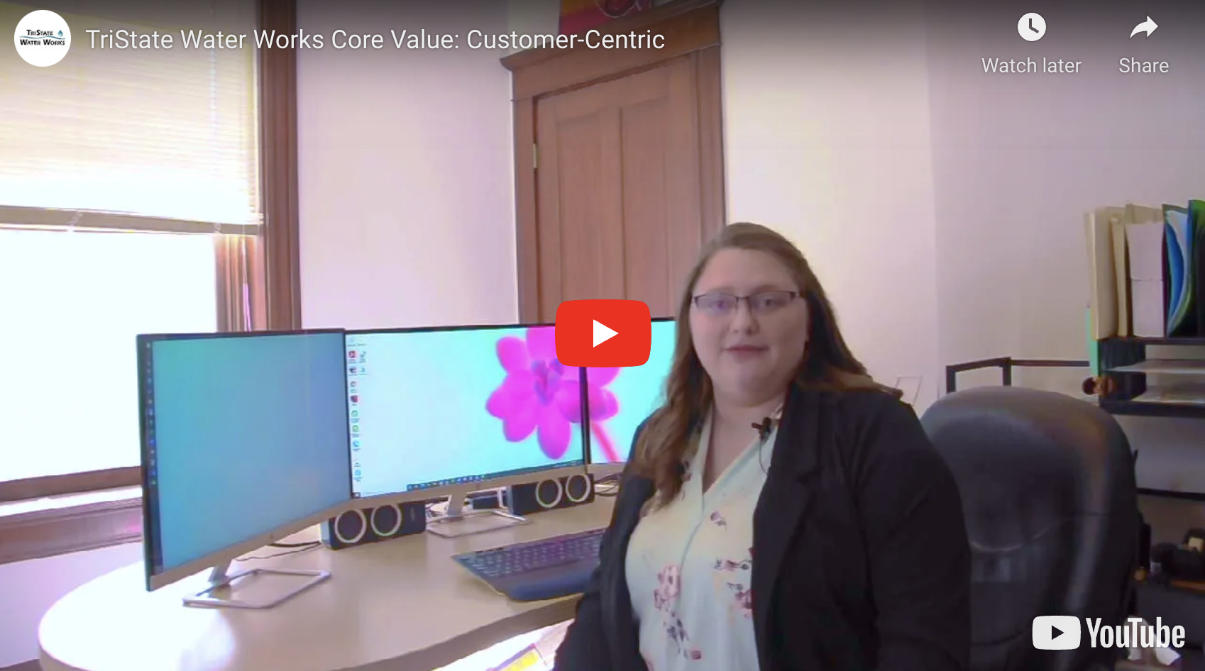 [VIDEO] TriState Water Works Core Value: Customer-Centric