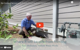 No-Contact Service with Freeze-Proof Hydrant Installation