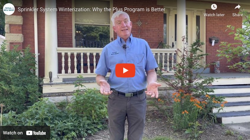 Sprinkler System Winterization: Why the Plus Program is Better