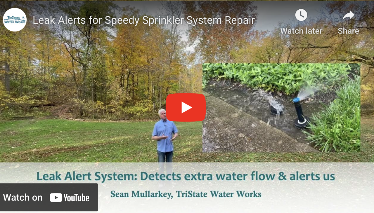 Leak Alerts for Speedy Sprinkler System Repair